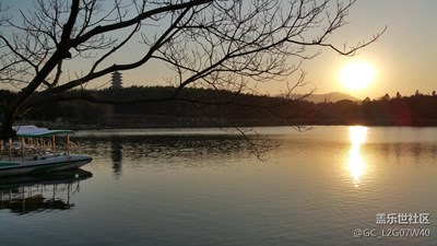 美麗的夕陽