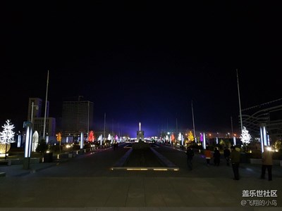 中阿之軸，寧靜的美！-----S7鏡頭下的銀川中阿之軸夜景