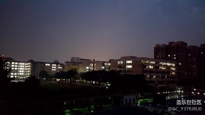 不同曝光夜拍