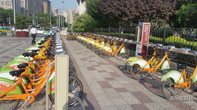 勞動者的歌+西安+勤勞的自行車管理者
