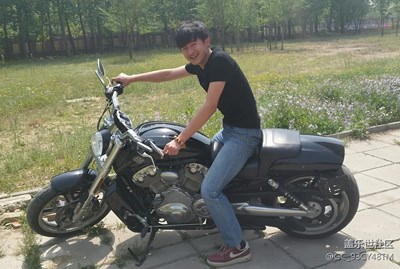 [勞動者的哥]+北京+騎哈雷的漢子