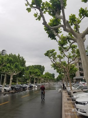 濟南的雨天！