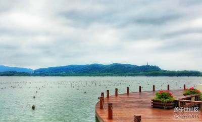 陰天西湖小景