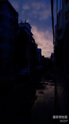 雨后黃昏