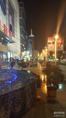 城市中的夜色