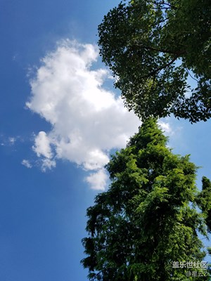 清澈的藍天