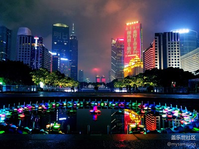【城記-廣州】珠江新城燈光璀璨，風(fēng)景這邊正好