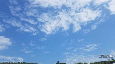 藍天白云