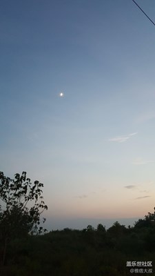 月上柳稍頭