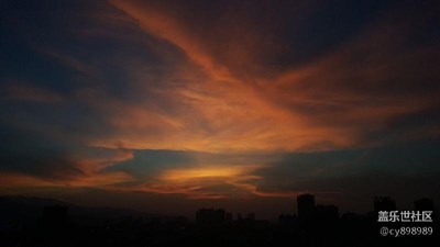 夕陽西下