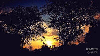 夕陽(yáng)西下