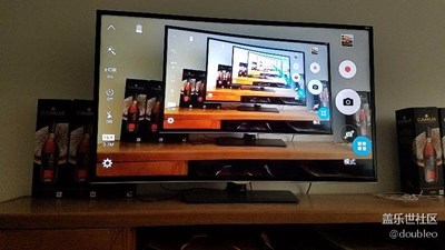 三星手機(jī)與電視合作的拍攝