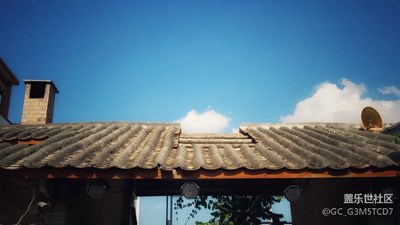 藍(lán)天白云