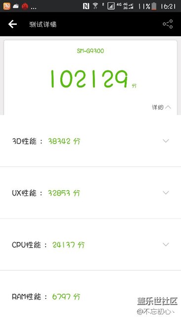 安兔兔評測結(jié)果:7.0沒有6.01的跑分高了