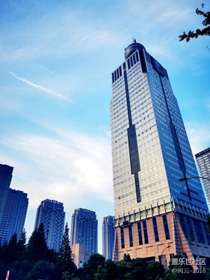 建筑與藍(lán)天，城市之美