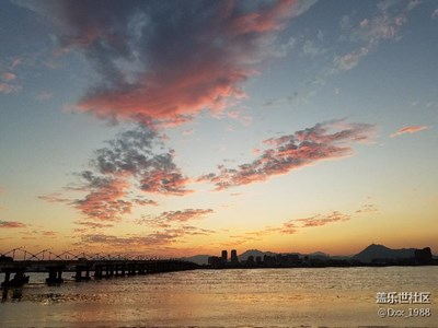 今日の夕陽