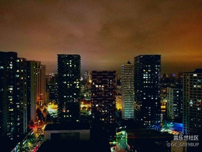 夜，都市
