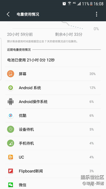 7e7.0beta7版最近電池使用情況
