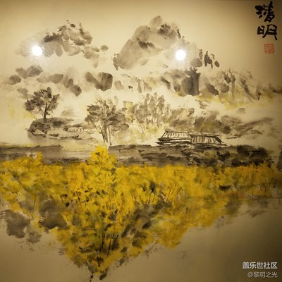 深圳大芬美術(shù)展——中國畫，二十四節(jié)氣之清明