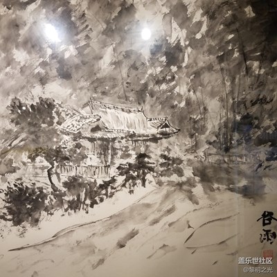 深圳大芬美術(shù)展——中國畫，二十四節(jié)氣之谷雨