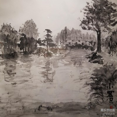 深圳大芬美術(shù)展——中國畫，二十四節(jié)氣之小暑