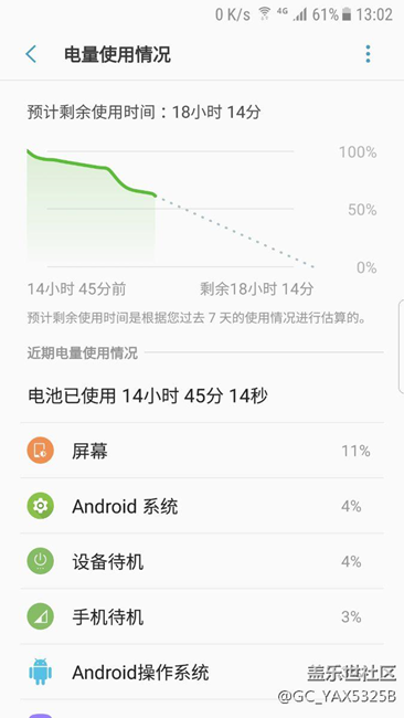 感覺7.0耗電還是很感人的