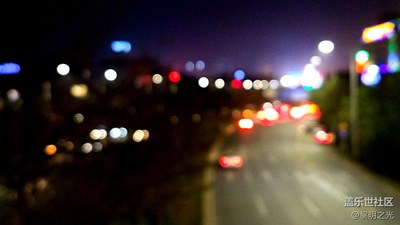 街燈夜拍