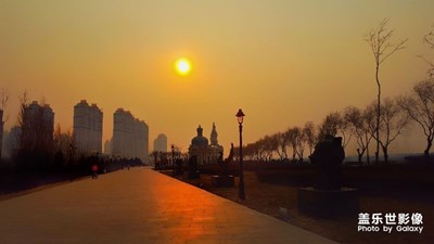 都市夕陽的誘惑！