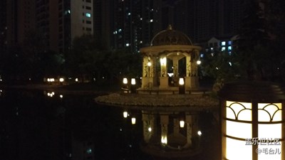 夜賞恒大湖