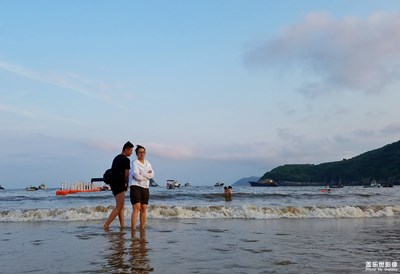 清涼一夏+溫州+漫步沙灘