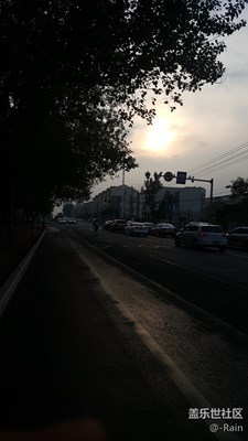 黃昏的街道