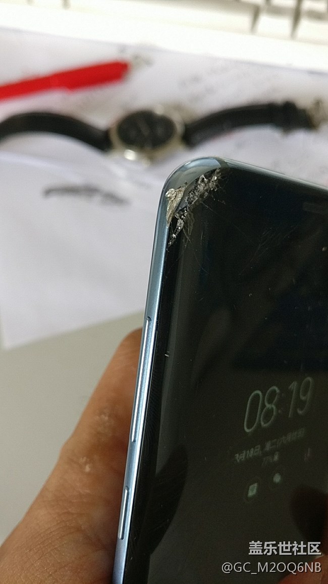 s8+換金屬邊框多少錢？慘不忍睹啊