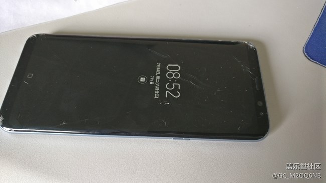 s8+換金屬邊框多少錢？慘不忍睹啊
