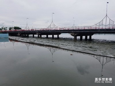 漲水了