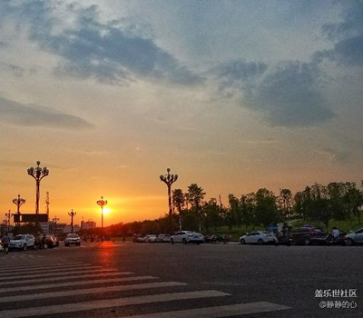 晚霞