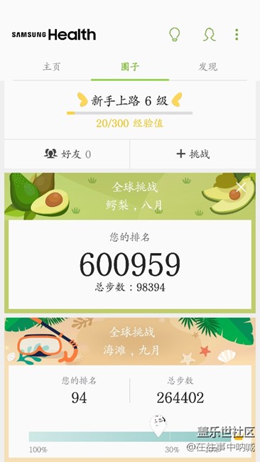 三星健康全球挑戰(zhàn)你們參與了沒(méi)？