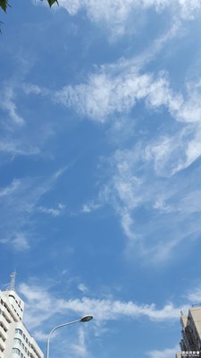 濟(jì)南的藍(lán)天白云