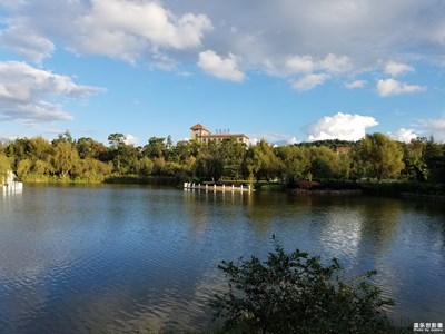 水景公園一角