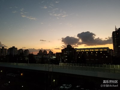 拍才知道+晚霞