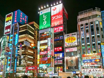 拍才知道+日本東京新宿夜景