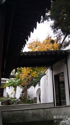 園林的秋天