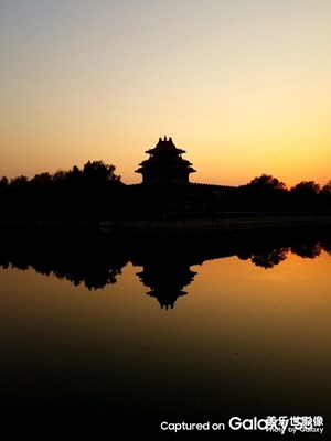 紫禁城角樓落日