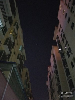 我拍到星星??了