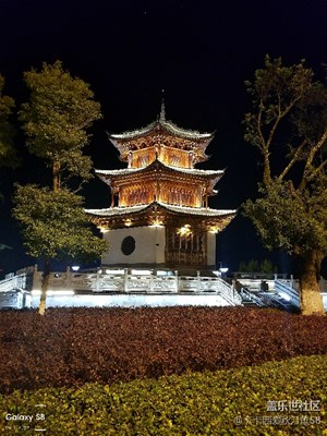 夜景隨拍，S8果然不虛夜視儀！