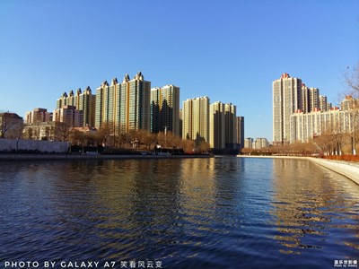 秀麗丹河之冬