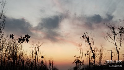 拍照給力的手機(jī)才能拍到晚霞！