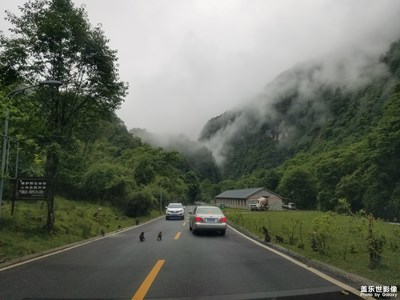 雅安市天全縣二郎山喇叭河 藍(lán)水晶