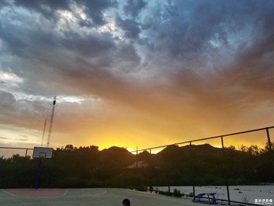 夕陽西下