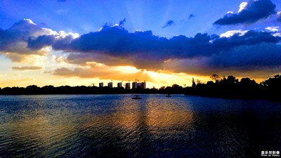 夕陽下。。。。美景