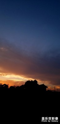 夕陽西下，留住最美麗的